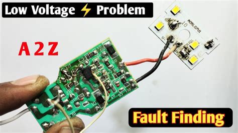 how to fix low voltage.